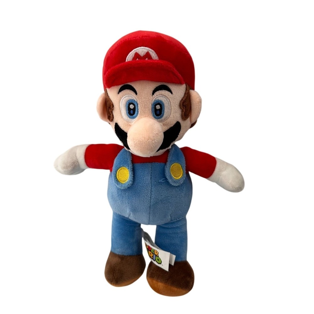 Super Mario Plush Toy‎ 12" Good Stuff Nintendo Character Soft Doll 2022 Game